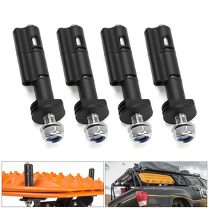Paquete de 4 Correas de Amarre Cortas Negras con Trinquete para SUV, para Sujetar Carga en Vehículos - Product Image 2