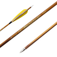 Flèches en carbone pur Pinals 31 pouces, 6,2 mm, spine 600/700/800/900/1000, vente en gros pour la chasse, le tir à l'arc, personnalisation disponible