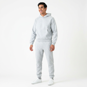Wholesale Custom <b>Cheap</b> Sportswear Tracksuits Customized Stock Ready to Ship Breathable Men Tracksuits for Jogging - Product Image 1