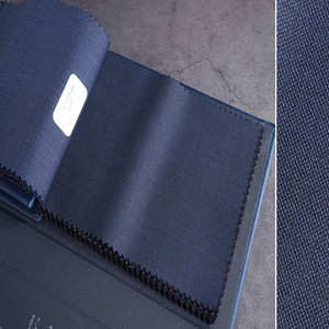 HARCHOY NOUVEAU EMPIRE Série 280g 100% Organique Super 120 Importé <span class=keywords><strong>Laine</strong></span> Mérinos Tweed Tissu Rayé Style Brossé Motif <span class=keywords><strong>Mètre</strong></span> <span class=keywords><strong>Feutre</strong></span> - Product Image 3