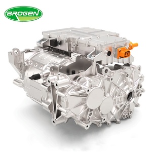 Brogen 41KW 10KW 60KW 80KW 120KW 336VDC 540V 650V水冷永磁同步电机电动汽车价格