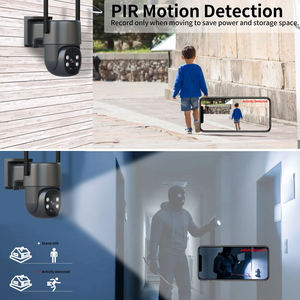 2025最新款太阳能闭路电视摄像机农场全彩红外夜视人体运动跟踪4g户外太阳能摄像机遥控器 - Product Image 3