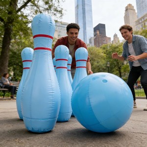 Boule de <span class=keywords><strong>bowling</strong></span> gonflable interactive personnalisée, petite, <span class=keywords><strong>pour</strong></span> l'extérieur, <span class=keywords><strong>pour</strong></span> l'éducation des enfants - Product Image 3