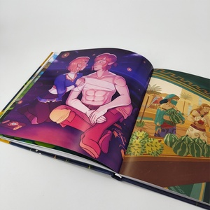 Servicios de impresión de libros de historietas de tapa dura personalizados Impresión offset Papel Kraft Papel DE ARTE Papel recubierto-Embalaje de bolsas de libros de tapa dura - Product Image 2