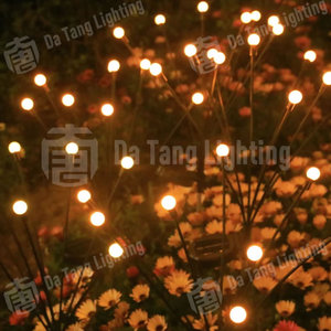 Luces Solares LED para Jardín con Diseño de Luciérnaga, Impermeables, Oscilantes, para Decoración de Parques, Caminos, Patios y Terrazas - Product Image 3