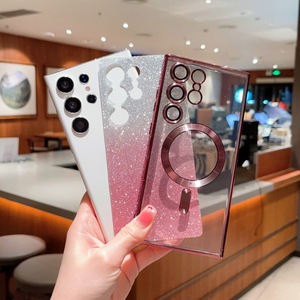 TPU antiurto Mag Glitter lucente <span class=keywords><strong>custodia</strong></span> sicura placcato telefono magnetico <span class=keywords><strong>custodia</strong></span> <span class=keywords><strong>per</strong></span> <span class=keywords><strong>Samsung</strong></span> Galaxy S24 S23 S22 <span class=keywords><strong>S21</strong></span> S20 - Product Image 4