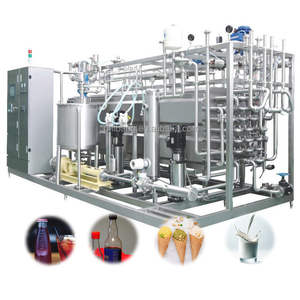 Nhà Máy chế biến sữa 2000L tiệt trùng tiệt trùng cho trái cây compote Dây chuyền sản xuất sữa dạng ống 1000L - Product Image 1