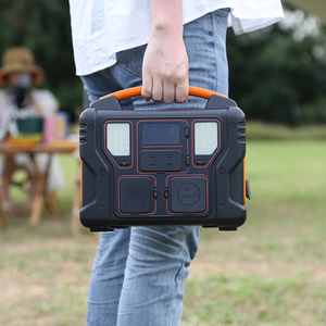 Générateur solaire portable multifonctionnel de 500 W à onde sinusoïdale pure pour le camping, batterie de secours extérieure, station d'alimentation au lithium - Product Image 2