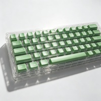 Ceramic Keycaps Transparent Mechanical Keyboard With Unique Appearance And High Gaming And Esports Performance