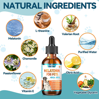 Gouttes de mélatonine de marque privée OEM supplément de mélatonine pour le sommeil sublingual apaisant extra fort