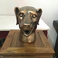 12 Cabezas de Animales del Zodíaco del Palacio de Verano Antiguo: Rata, Buey, Tigre, Conejo, Dragón, Serpiente, Caballo, Cabra, Mono, Gallo, Perro, Cerdo, Resina Sintética