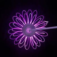 Lumière LED à fibres optiques à changement de couleur RGB, imperméable, pour décoration de fête et de mariage