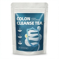 Tisane Détox Colon aux Herbes – Infusion Naturelle Sans Caféine, Sans OGM, Thé aux Fleurs 70g, 14 Sachets