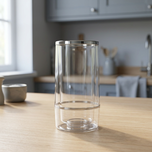 Enfriador de Vino de Doble Pared Sin BPA, Diseño Clásico Acrílico, Cubos y Soportes Ecológicos, Modelo 89008, para Camping - Product Image 3