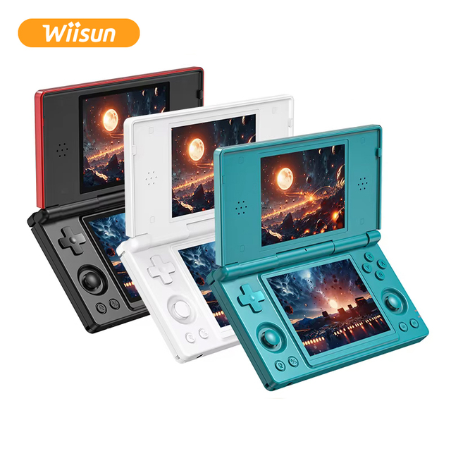 Anbernic RG DS Handheld Gaming Console Dual IPS HD Screens Android 14 4inch Flip Quad-core 2.0GHz 3+32GB 4000mAh Battery Gift