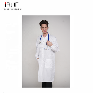 <span class=keywords><strong>Camice</strong></span> da laboratorio da <span class=keywords><strong>donna</strong></span> con 2 tasche e collo a revers - Product Image 5