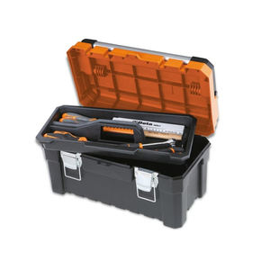 Cesta de herramientas de plástico Beta C16 con compartimento de almacenamiento, 500x260x260mm - Product Image 2