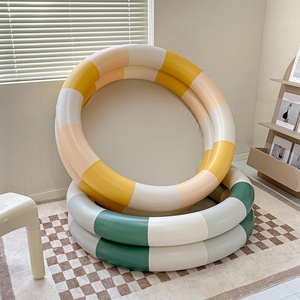 Piscina Inflable Familiar de PVC Resistente, Estilo Retro, para Adultos y Niños - Product Image 2