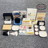 Boîtes d'emballage jetables Biscuits Cupcakes Desserts Papier brun clair Kraft Boîtes à pâtisserie simples avec fenêtres et poignée