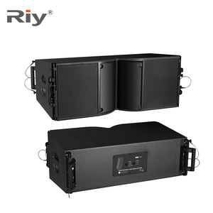 RIY-210 Professional Outdoor Stage Speaker Dual 10 Inch <strong>Line</strong> <strong>Array</strong> Neodymium Magnet 8/4 Ohm Metal Active Passive <strong>Sound</strong> <strong>System</strong> - Product Image 4