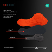 Shorts de cyclisme professionnels pour hommes à longue tenue, avec coussinets en chamois, respirants, séchage rapide, écologiques, en Spandex/Nylon haute densité