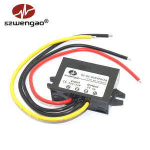 ตัวแปลง DC 12V 24V ถึง5V 5A สำหรับจอแสดงผล LED รถยนต์ szwengao - Product Image 1