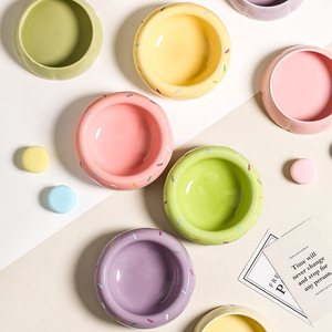 Macron Colors - Juego de Platos Elevados de Cerámica para Mascotas, Platos Dobles para Perros y Gatos - Product Image 4