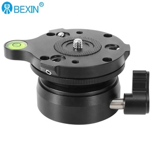 BEXIN 3/8 Zoll Schrauben blase 360 Grad Schweizer Stativ Nivel lier basis für die Jagd Stativ Stand Pan Tilt DSLR Kamera Fotografie - Product Image 1
