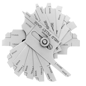 MG-11 स्टेनलेस स्टील 7 टुकड़ा सेट वेल्डिंग फिल्टर निरीक्षण गेज - Product Image 3