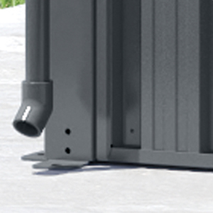 Abri de jardin en métal pour extérieur, <span class=keywords><strong>vente</strong></span> chaude, abri de jardin durable pour jardin et cour - Product Image 4