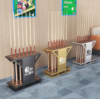 Support pour bâtons de billard/tennis de table - Étagère de rangement en métal sur pied - Durable, multifonctionnel, usage public - Fabrication sur mesure