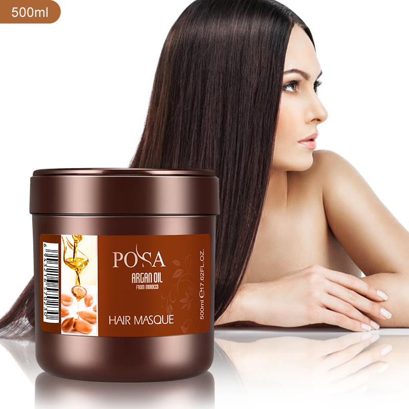 OEM собственная Марка, органическое Кератиновое аргановое масло для лечения волос, Увлажняющая восстанавливающая икра маска для волос