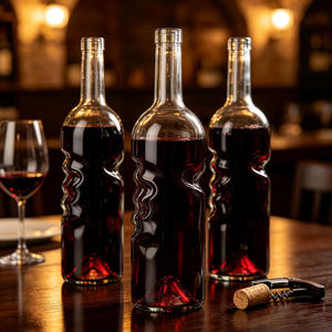 Botella de Vino Tinto de Uva al por Mayor de Fábrica para Bodega, Botella de Vino de Frutas de 750ml - Product Image 6