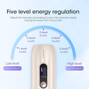 Épilateur laser IPL portatif 500 000 flashs, <span class=keywords><strong>lampe</strong></span> à quartz durable, appareil d'épilation pour le visage et le corps des femmes, machine à raser - Product Image 2