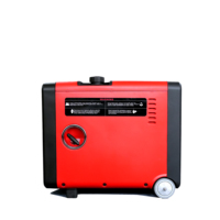 CE-zertifizierter ISO 5kW 58dB Leiser Inverter-Generator Benzin 4-Takt Elektro+Seilzugstart für USA & EU Propan-Hybrid-Backup