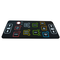 Interruptor de Membrana de Circuito Flexible MBR con Bajo MOQ para Equipos de Telecomunicaciones, Teclado PET/PC, Montaje en PCB, Directo de Fábrica en Hebei