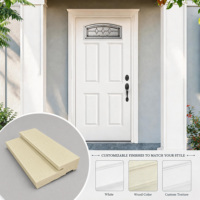 Jamba de puerta de madera con veta de madera de 4-9/16 pulgadas, marco de madera para puerta, jamba de madera, puerta y jambas hechas de madera de narra