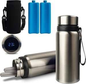 Botol Pendingin Medis Portabel Anti Guncangan, Ringan, Modern, Berbahan Stainless Steel, Pelindung Botol Insulin untuk Penderita <span class=keywords><strong>Diabetes</strong></span> - Product Image 1