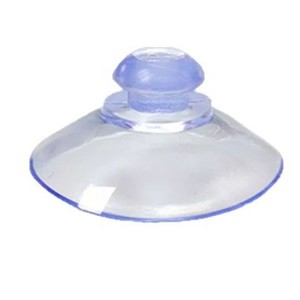 Ventouse en forme de champignon 50 mm, en plastique écologique, avec trous, blanche et noire - Product Image 3