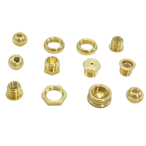 Phụ kiện tùy chỉnh các bộ phận CNC gia công phần đồng thau mạ vàng - Product Image 1