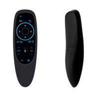 Remote Kontrol Suara G10S PRO BT 2.4G & Bluetooth 5.0 Nirkabel Air Mouse Giroskop Smart Remote Backlight untuk Android TV Box