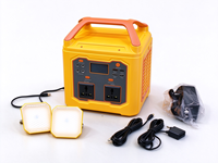 Générateur solaire ODM Solar 300W avec batterie LiFePO4 et contrôleur PWM, sortie AC220V/110V pour usage domestique