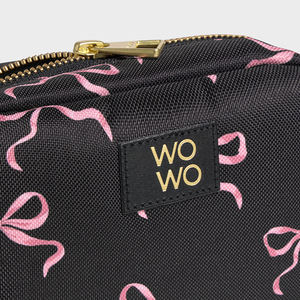 Nachhaltige, umweltfreundliche Kosmetiktasche aus 100 % recyceltem Material mit individuellem Gold-Leoparden-Druck vom Hersteller - Product Image 3