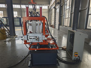 PLC-gesteuerte Baumaschinen Automatische Wechselbare C/<span class=keywords><strong>Z</strong></span>-Profil-Rollformmaschine C-Profil-Herstellungsmaschine - Product Image 5