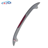 Alerón trasero de ABS para techo de maletero de coche con luz de freno para Toyota Vitz RS Clavia Yaris TS Echo Sport XP10 XP20 1999-2004