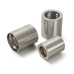 feike cnc high pressure hydraulic pipe hose ferrule fittings crimp stainless / carbon steel 00110 Connect Sleeve Socket Pipe