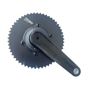 Pédalier arrière <span class=keywords><strong>VTT</strong></span> Lp Model 006 en fibre de carbone ultra léger 110BCD 2X PowerMeter résistant à l'eau - Product Image 2