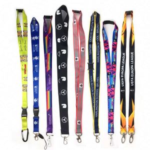 Customized Dye Sublimation <b>Polyester</b> <b>Lanyards</b> Custom Printed Brand Logo Silk Screen Printing Neck Strap <b>Lanyard</b> - Product Image 2