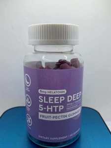 Etiqueta privada OEM Suplemento dietético Gomitas para dormir sin azúcar Melatonina Sleep Well <span class=keywords><strong>Gummy</strong></span> Vitamins <span class=keywords><strong>Candy</strong></span> para adultos - Product Image 4