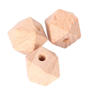 Cuentas de Madera Naturales Irregulares de 14 mm en Oferta, para Accesorios de Juguetes, Fabricación de Joyas, Manualidades de Madera de Primera Calidad, Modelo 024 - Product Image 2